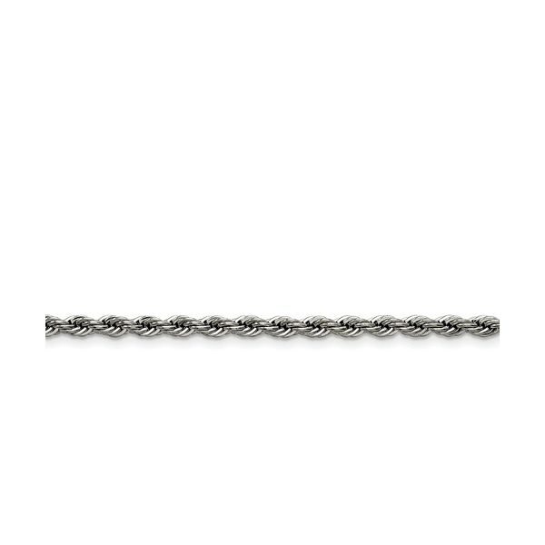 18" Stainless Steel Rope Chain J. Howard Jewelers Bedford, IN