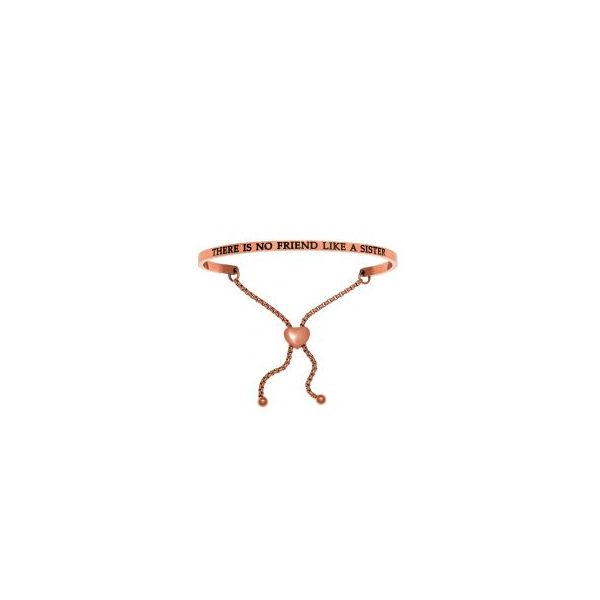 "There is No Friend Like a Sister" Rose Tone Intuitions Bracelet J. Howard Jewelers Bedford, IN