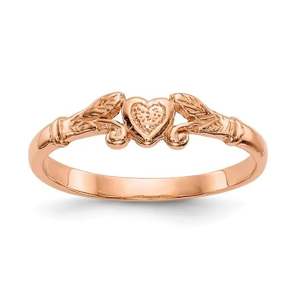 14k Rose Gold Baby Ring J. Howard Jewelers Bedford, IN