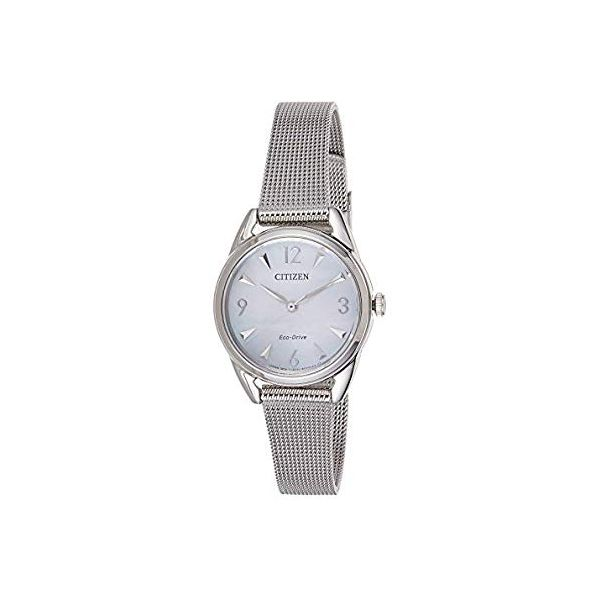 Ladies Eco-Drive Mother Of Pearl Dial Citizen Watch J. Howard Jewelers Bedford, IN