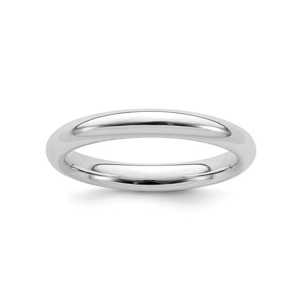 3mm Sterling Silver Band J. Howard Jewelers Bedford, IN