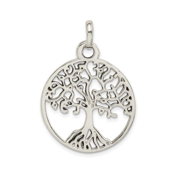 Sterling Silver Tree Of Life Pendant J. Howard Jewelers Bedford, IN