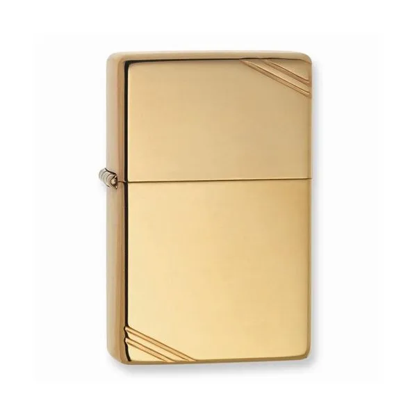 Yellow Tone Zippo Lighter J. Howard Jewelers Bedford, IN