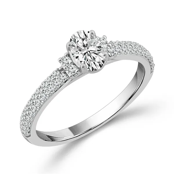 Oval Engagement Ring Jim Kryshak Jewelers Wausau, WI