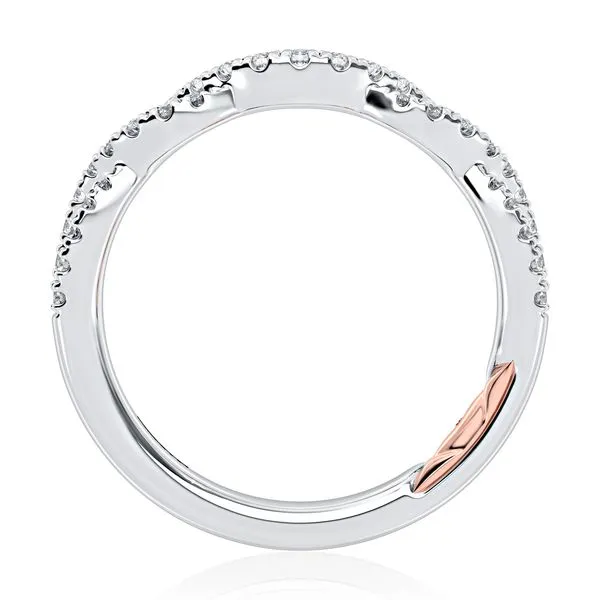 Diamond Twist Anniversary Ring Image 3 Jim Kryshak Jewelers Wausau, WI