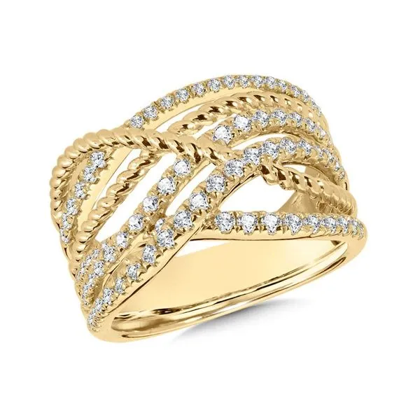 Diamond Rope Fashion Ring Jim Kryshak Jewelers Wausau, WI