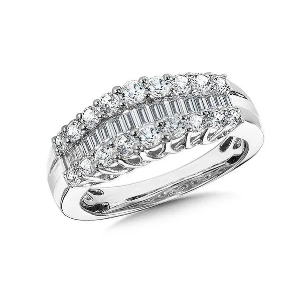 Women's 14K White Gold Diamond Fashion Ring Jim Kryshak Jewelers Wausau, WI