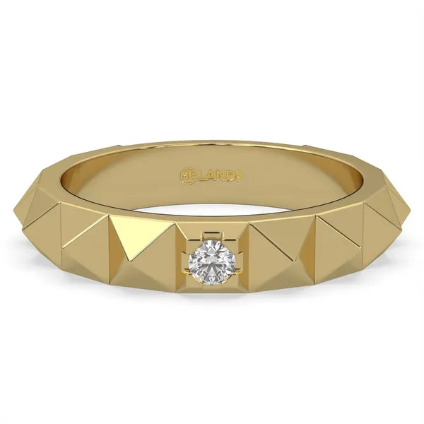 Earth Collection Modern Electrum Pave Diamond Origin Fashion Ring Jim Kryshak Jewelers Wausau, WI