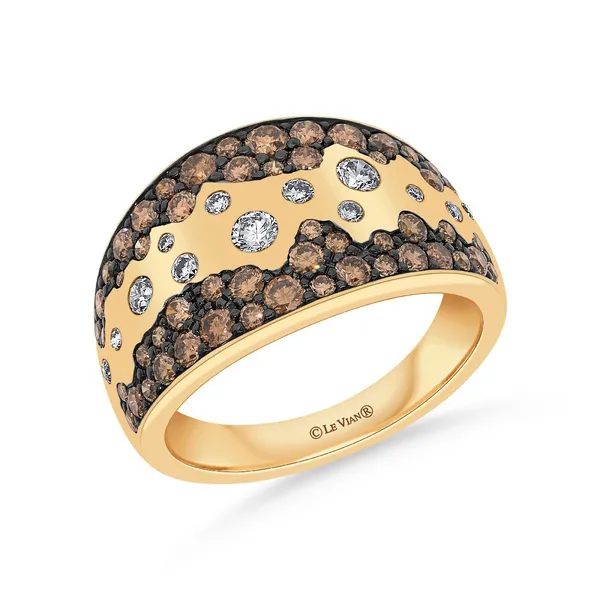 Le Vian 14K Honey Gold Diamond Fashion Ring Jim Kryshak Jewelers Wausau, WI