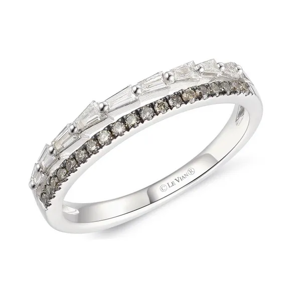 Le Vian 14K Vanilla Gold Stackable Diamond Fashion Ring Jim Kryshak Jewelers Wausau, WI