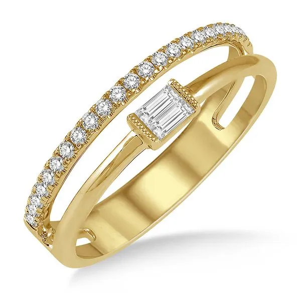 14K Yellow Gold Diamond Fashion Ring Jim Kryshak Jewelers Wausau, WI