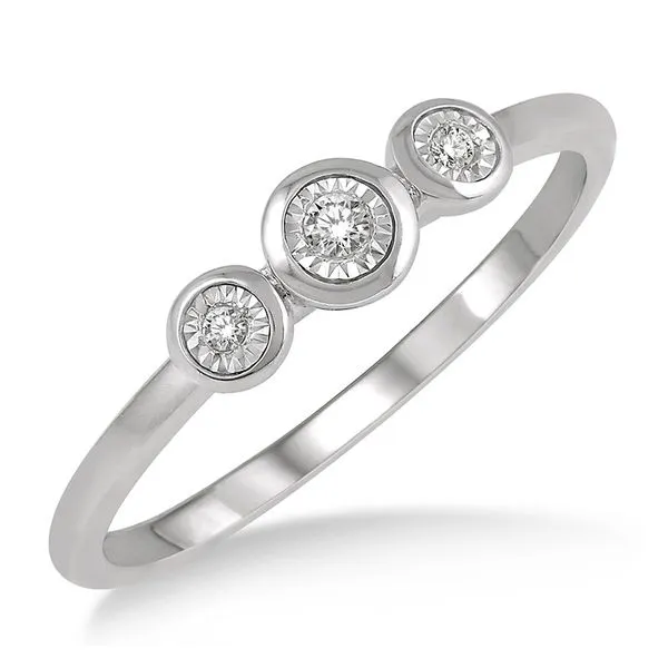 10K White Gold Promise Diamond Fashion Ring Jim Kryshak Jewelers Wausau, WI