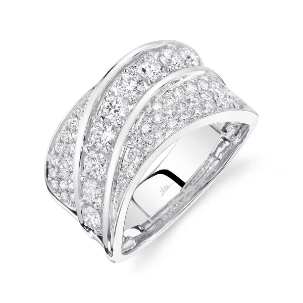 Shy Creation 14K White Gold Diamond Fashion Ring Jim Kryshak Jewelers Wausau, WI