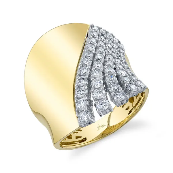 Shy Creation 14K Yellow & White Gold Diamond Fashion Ring Jim Kryshak Jewelers Wausau, WI