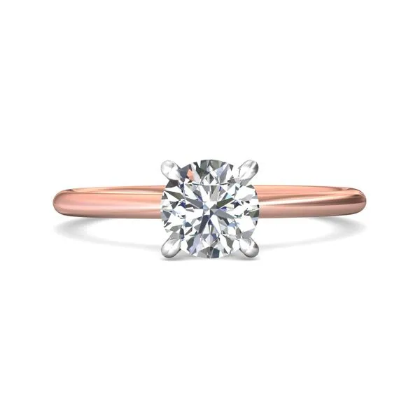 Round Engagement Ring Setting Jim Kryshak Jewelers Wausau, WI