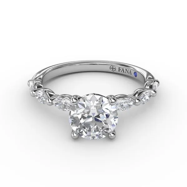 Round Engagement Ring Setting Image 2 Jim Kryshak Jewelers Wausau, WI