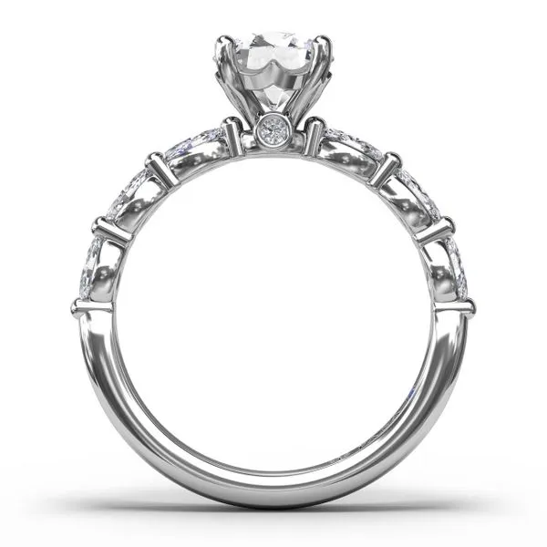 Round Engagement Ring Setting Image 3 Jim Kryshak Jewelers Wausau, WI
