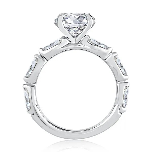 Round Engagement Ring Setting Image 3 Jim Kryshak Jewelers Wausau, WI