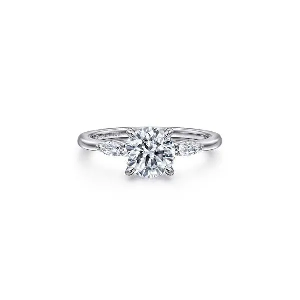 3 Stone Engagement Ring Setting Jim Kryshak Jewelers Wausau, WI