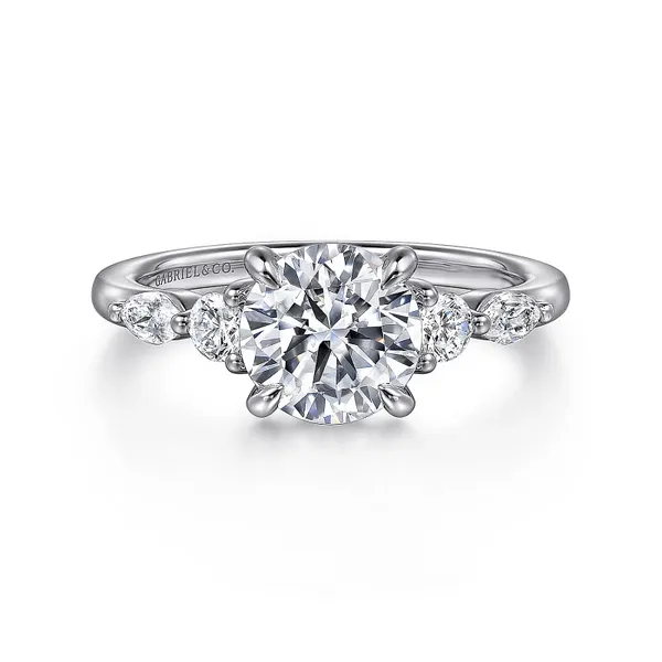 Round Engagement Ring Setting Jim Kryshak Jewelers Wausau, WI