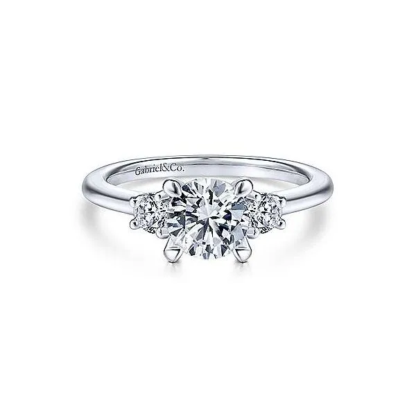 Round Engagement Ring Setting Jim Kryshak Jewelers Wausau, WI