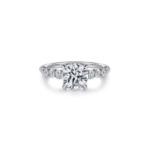 Round Engagement Ring Setting Jim Kryshak Jewelers Wausau, WI