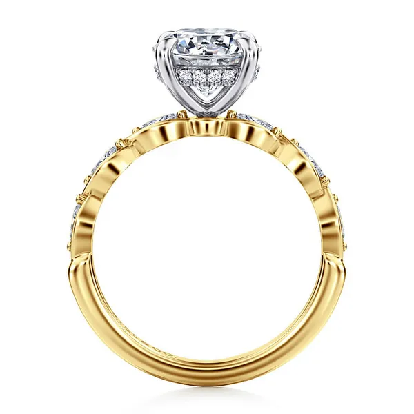 Round Engagement Ring Setting Image 2 Jim Kryshak Jewelers Wausau, WI