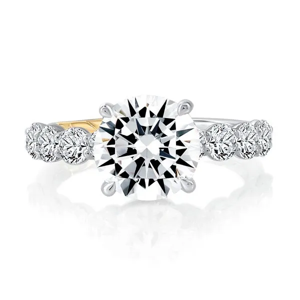Round Engagement Ring Setting Image 2 Jim Kryshak Jewelers Wausau, WI
