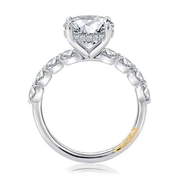 Round Engagement Ring Setting Image 3 Jim Kryshak Jewelers Wausau, WI