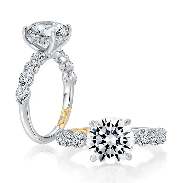 Round Engagement Ring Setting Jim Kryshak Jewelers Wausau, WI