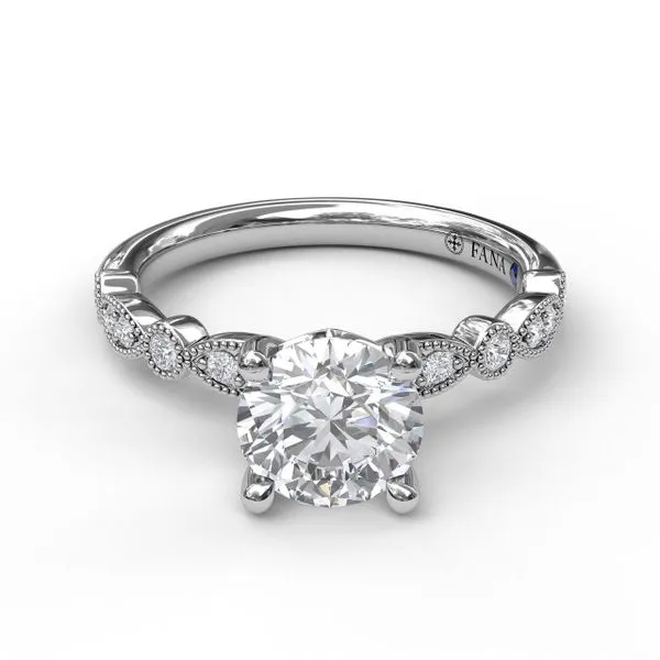 Round Engagement Ring Setting Image 2 Jim Kryshak Jewelers Wausau, WI