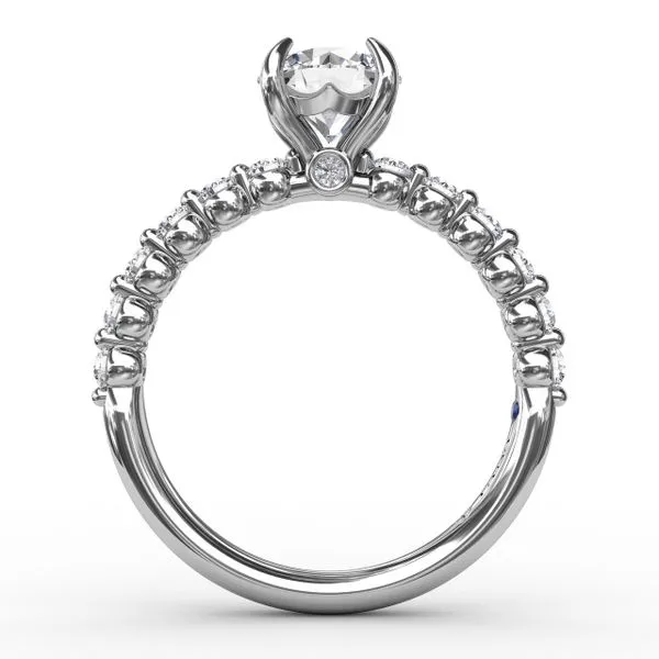Round Engagement Ring Setting Image 3 Jim Kryshak Jewelers Wausau, WI