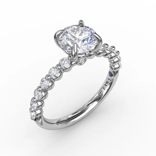Round Engagement Ring Setting Jim Kryshak Jewelers Wausau, WI
