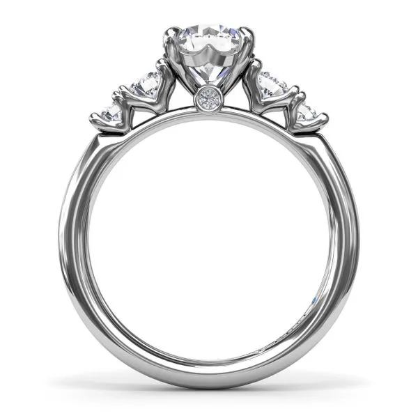 Round Engagement Ring Setting Image 3 Jim Kryshak Jewelers Wausau, WI
