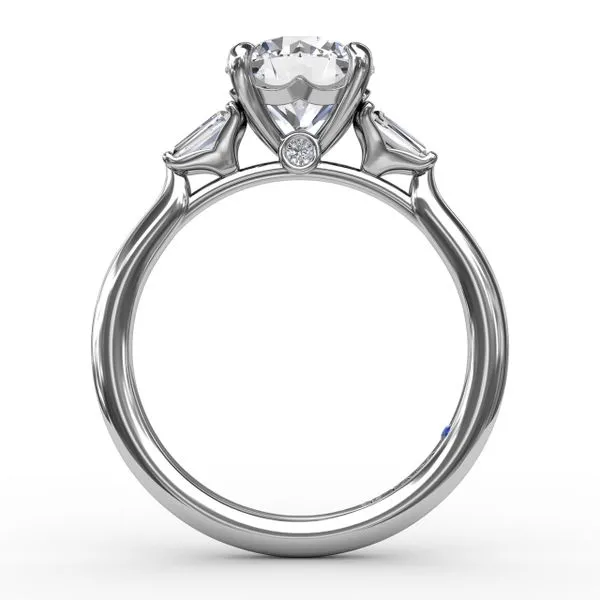 Round Engagement Ring Setting Image 3 Jim Kryshak Jewelers Wausau, WI