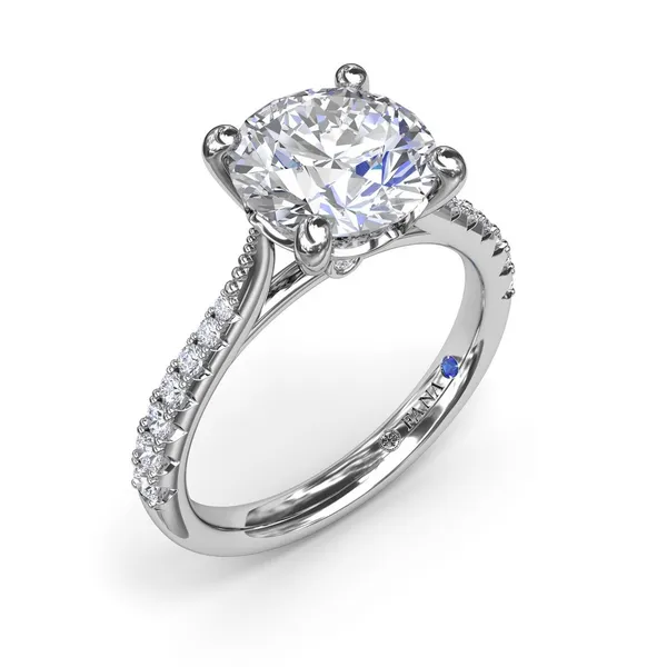 Round Engagement Ring Setting Jim Kryshak Jewelers Wausau, WI