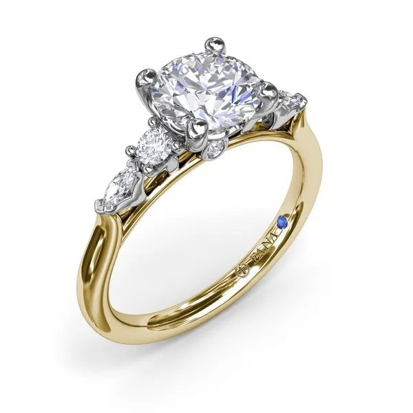 Round Engagement Ring Setting Jim Kryshak Jewelers Wausau, WI