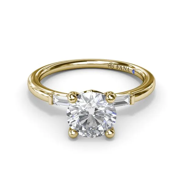Round Engagement Ring Setting Image 2 Jim Kryshak Jewelers Wausau, WI