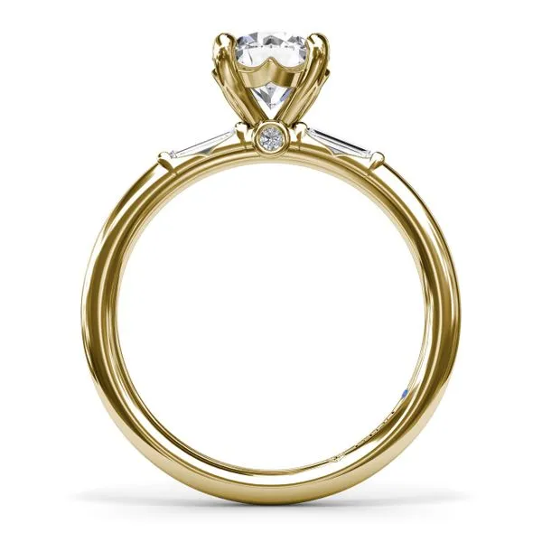Round Engagement Ring Setting Image 3 Jim Kryshak Jewelers Wausau, WI