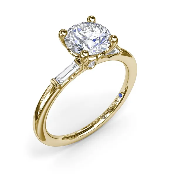 Round Engagement Ring Setting Jim Kryshak Jewelers Wausau, WI