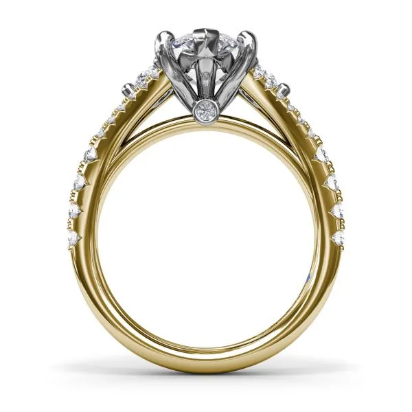 Marquise Engagement Ring Setting Image 3 Jim Kryshak Jewelers Wausau, WI