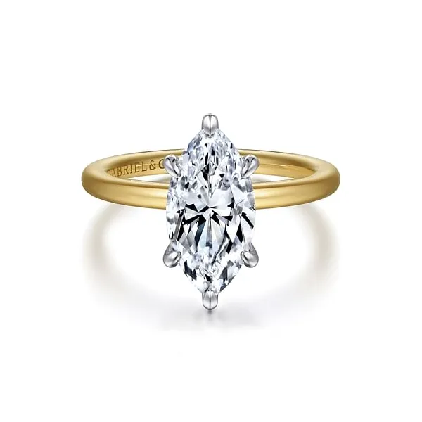 Gabriel Marquise Engagement Ring Setting 001-140-05921 Jim