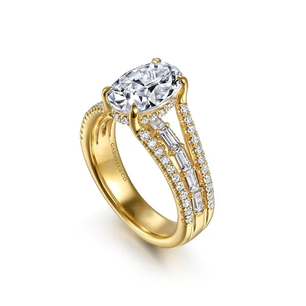 Ring Setting (No Center Stone) Image 2 Jim Kryshak Jewelers Wausau, WI