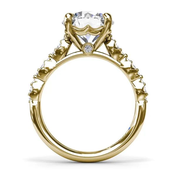 Round Engagement Ring Setting Image 3 Jim Kryshak Jewelers Wausau, WI