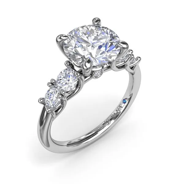 Round Engagement Ring Setting Jim Kryshak Jewelers Wausau, WI
