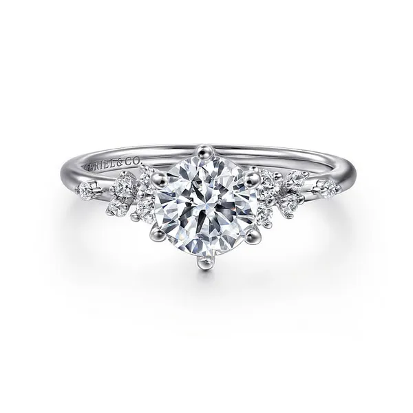 Round Engagement Ring Setting Jim Kryshak Jewelers Wausau, WI
