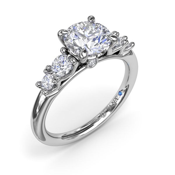 Round Engagement Ring Setting Jim Kryshak Jewelers Wausau, WI