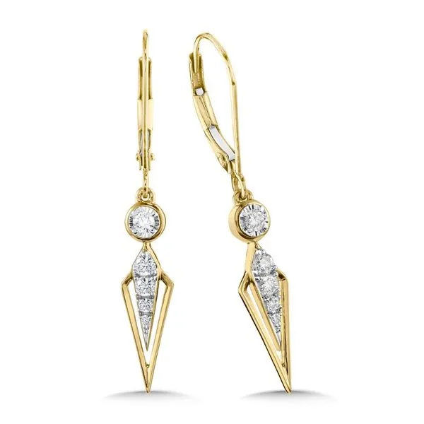 Diamond Dangle Earrings Jim Kryshak Jewelers Wausau, WI