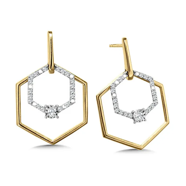 Diamond Drop Earrings Jim Kryshak Jewelers Wausau, WI