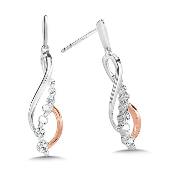 Diamond Dangle Earrings Jim Kryshak Jewelers Wausau, WI